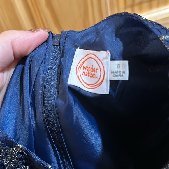 Navy blue dress - Picture 5 of 6